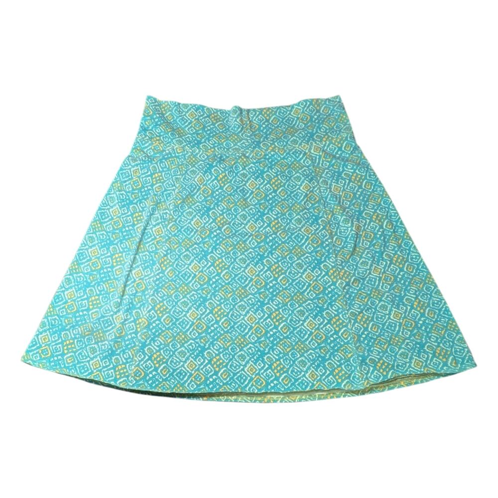 Royal Robbins Green Skirt Size L Green And Yellow Gold